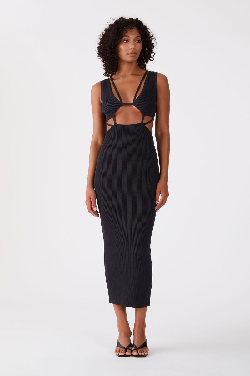 San Sloane Ambrozia Midi Dress