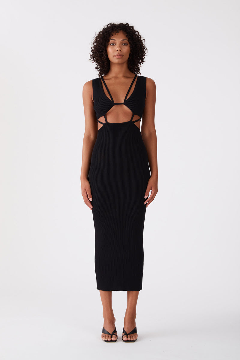 San Sloane Ambrozia Midi Dress