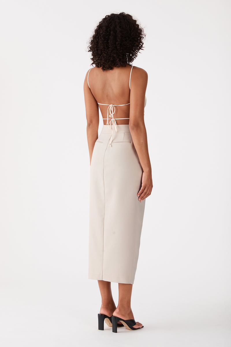 San Sloane Luxara Midi Skirt