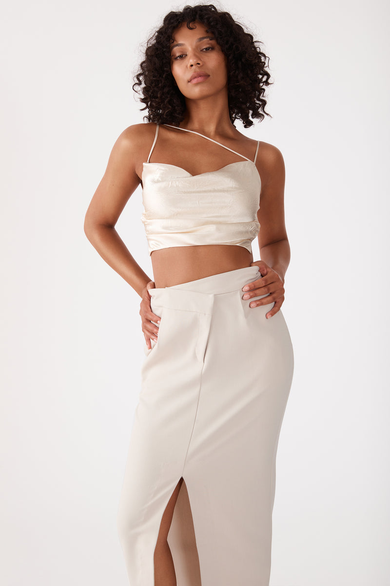 San Sloane Luxara Midi Skirt