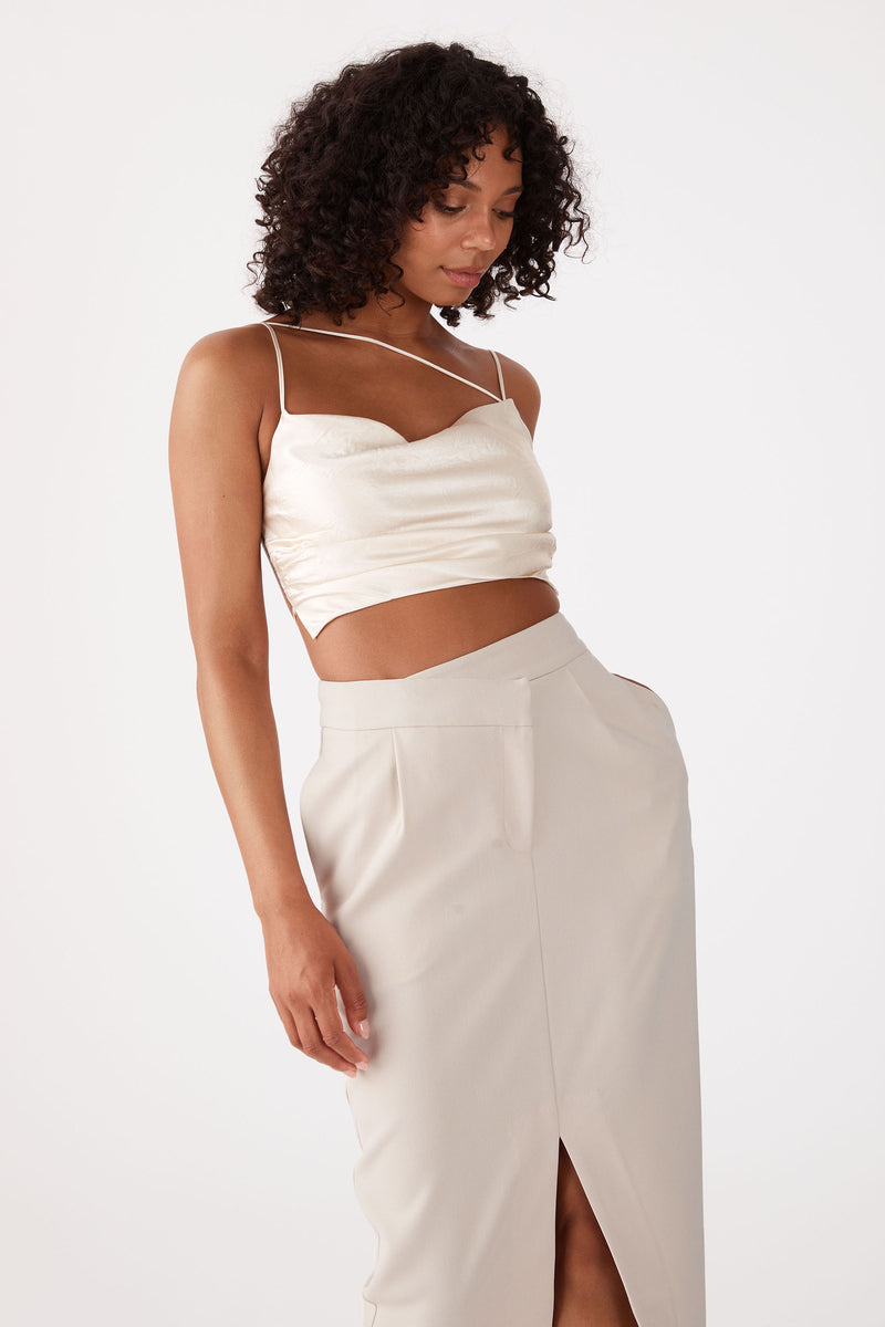 San Sloane Luxara Midi Skirt