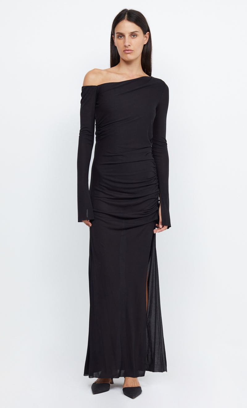 Bec and Bridge Monette Asym LS Maxi Dress